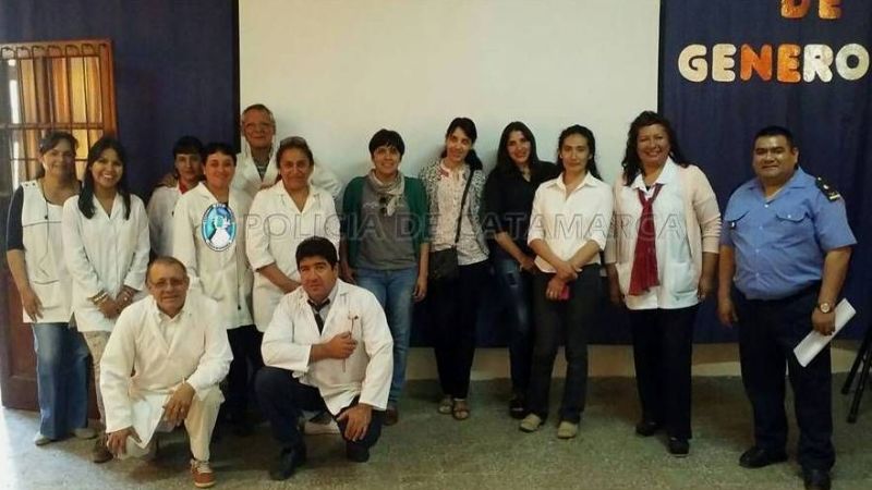 Charla en una Escuela de Andalgalá