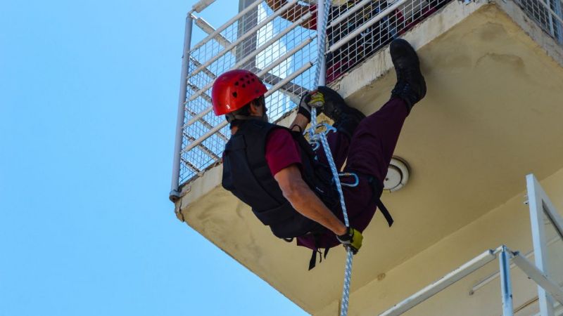 Se realizó el simulacro de evacuación en la Legislatura provincial