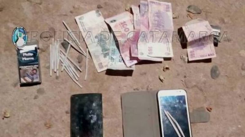 Secuestran droga en Belén