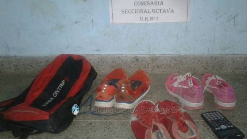 Lo demoran con elementos robados