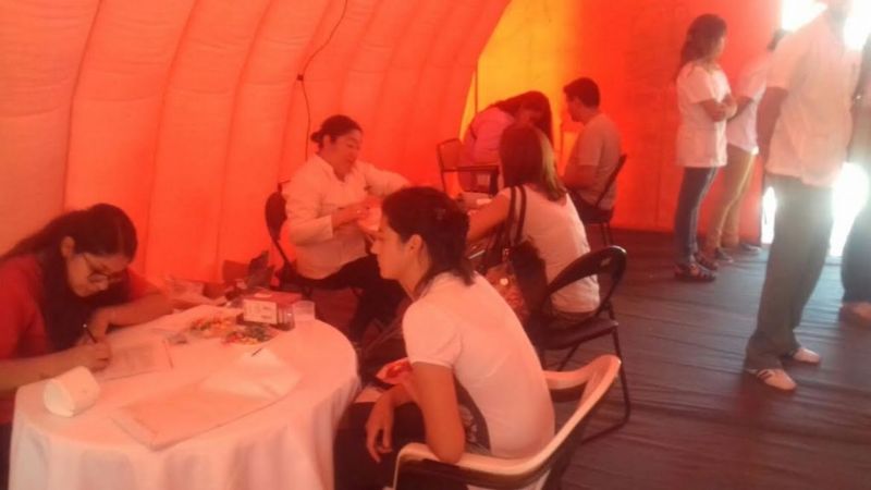 Donantes voluntarios se sumaron a la Colecta de Sangre