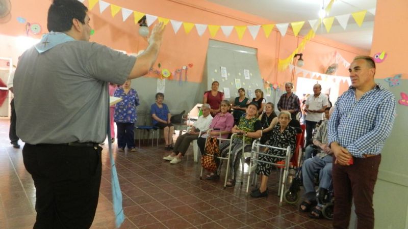 La Virgen del Valle visita el Hogar de Ancianos Fray Mamerto Esquiú