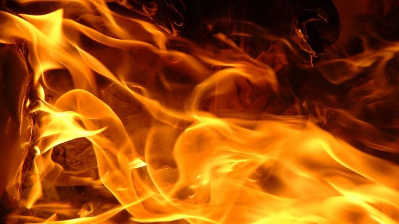 Incendio en una vivienda del asentamiento Papa Francisco