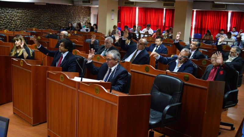 Media sanción para la creación de un escudo para cada departamento