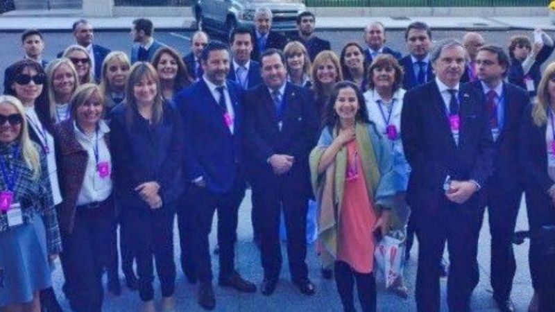 Piden informes por el viaje de legisladores a EEUU