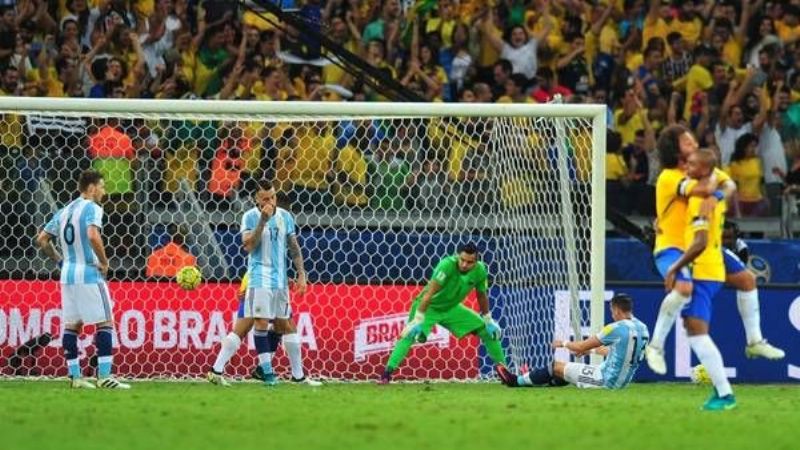 Brasil humilló a la Argentina, con una goleada 3 a 0