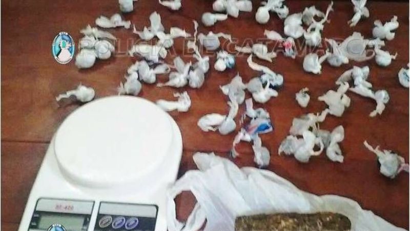 Detienen a dos jóvenes tras desbaratar un punto de venta de drogas en Tinogasta