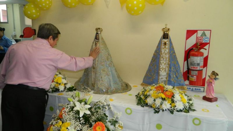 La Virgen del Valle fue recibida con entusiasmo y devoción en Capresca