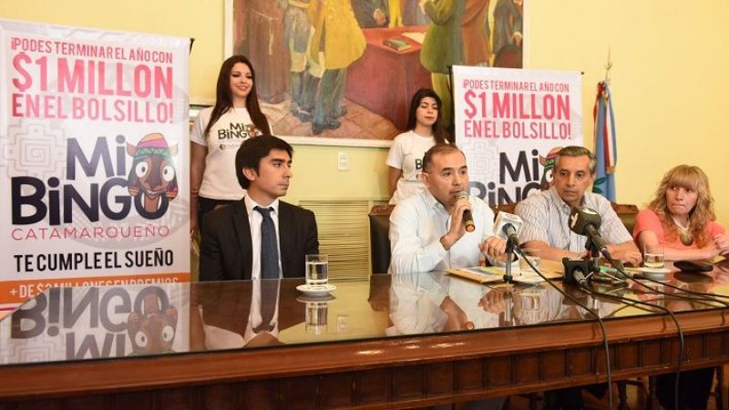 Lanzaron “Mi Bingo Catamarqueño” con 3 millones de pesos en premios