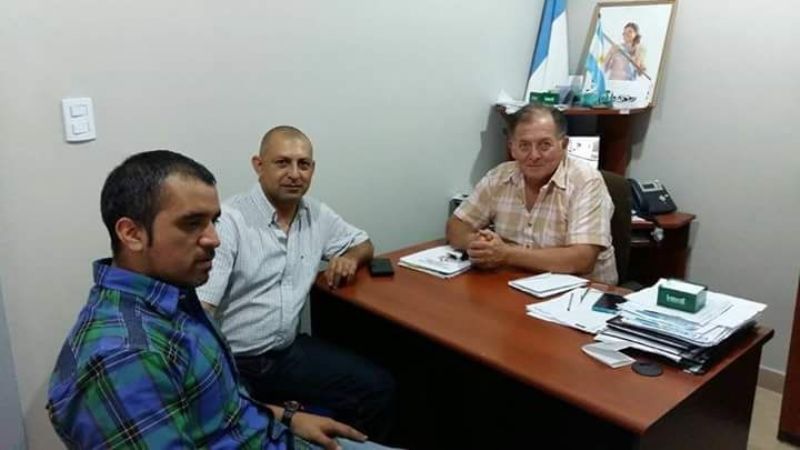 Intendente Córdoba se reunió con el concejal Oyola de La Paz