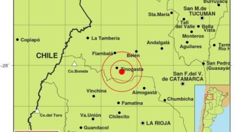 Sismo de 5° sacudió el Oeste