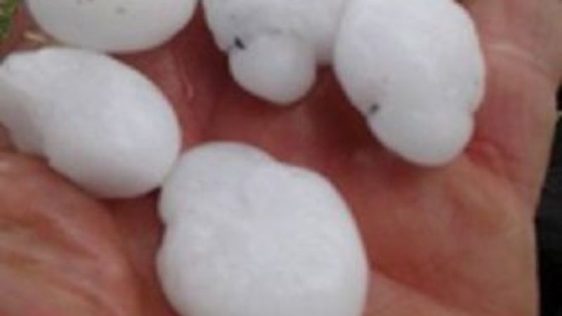 Granizo en Andalgalá