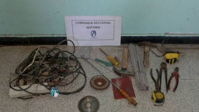 Recuperan elementos robados en el norte de la ciudad