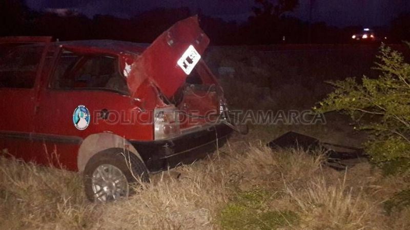 Accidente en Capayán
