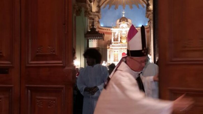 El Obispo Diocesano cerró la Puerta Santa de la Misericordia en la Catedral