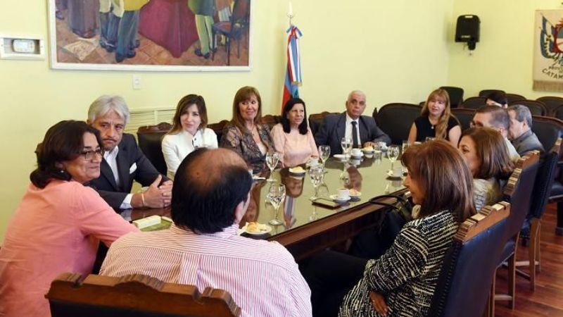 Corpacci recibió a la Asociación de Magistrados