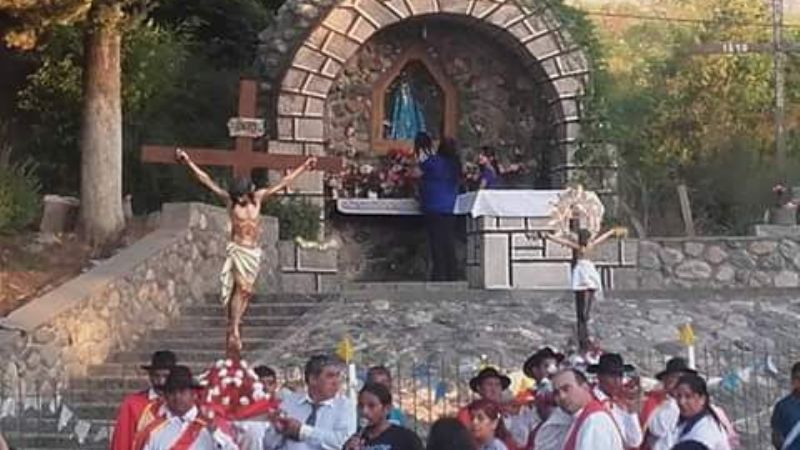 Mutquín celebró las fiestas patronales del “Señor de la Salud”