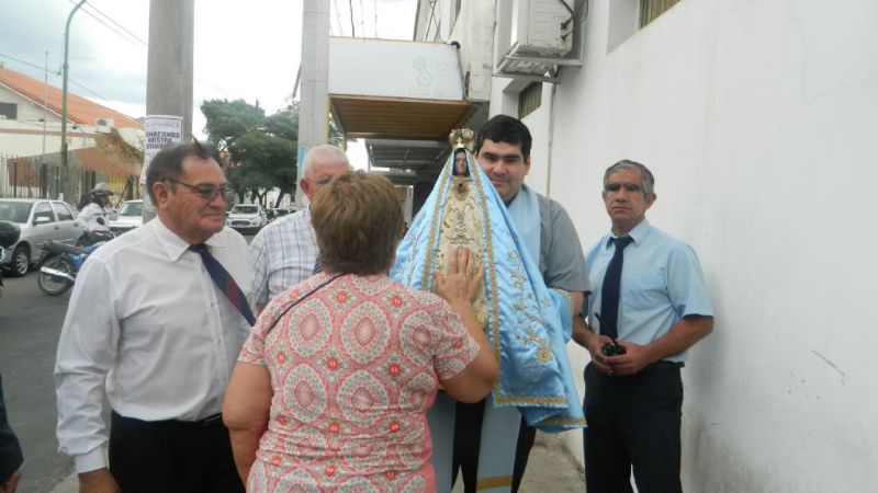 Reconocimiento Médico recibió a la Madre del Valle