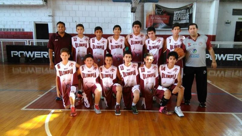 Olimpia en cuartos de final del Argentino de Clubes U13
