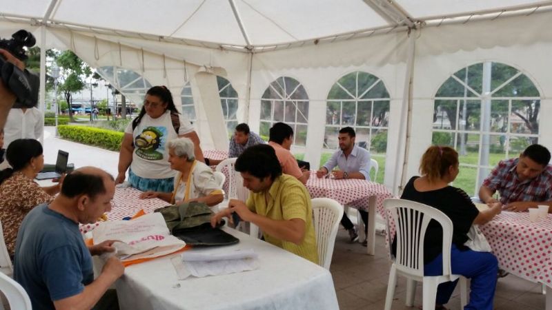 Importante afluencia de público en la jornada de asesoramiento gratuito de Agrimensores