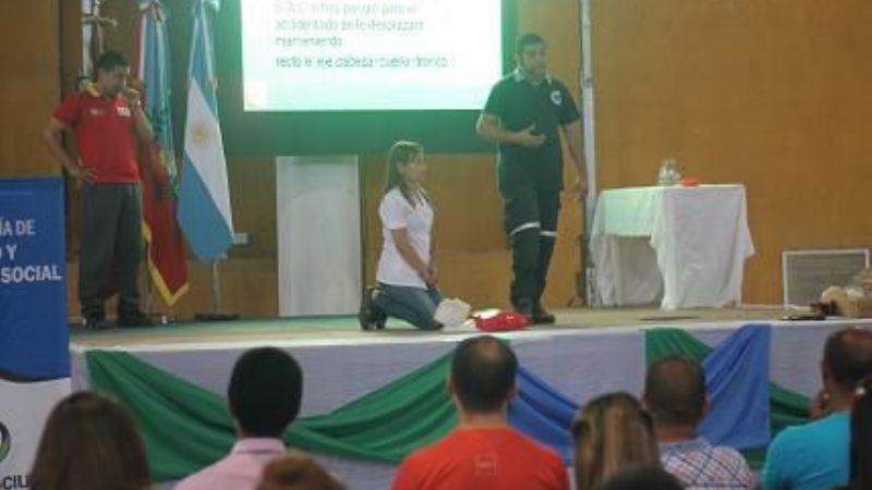 Exitoso curso-taller de primeros auxilios