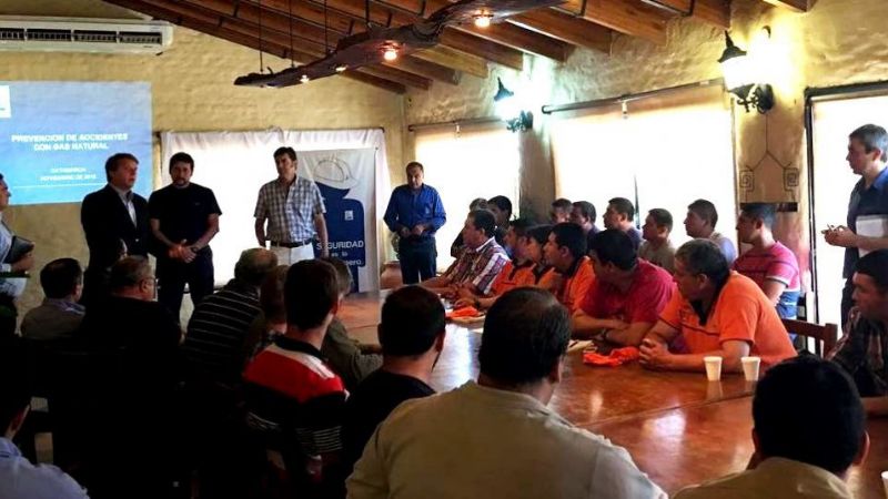 Interesante charla técnica para prevenir accidentes con las redes de gas
