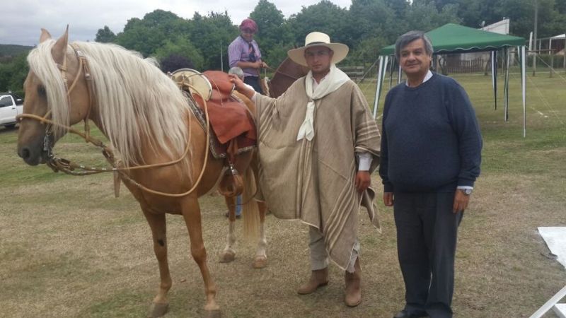 El senador Seco acompañó actividades en Ambato