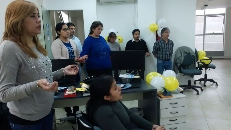 La Imagen de la Virgen del Valle visitó la Escuela N°271 y la Gerencia de Empleo