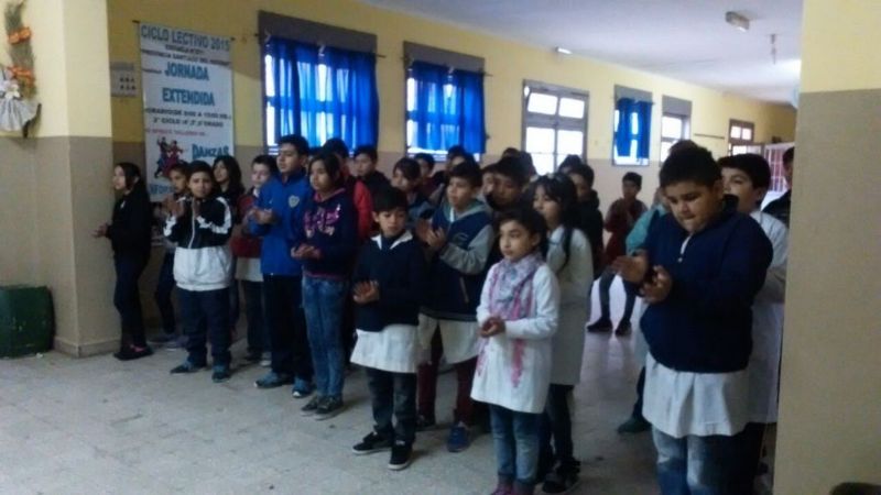 La Imagen de la Virgen del Valle visitó la Escuela N°271 y la Gerencia de Empleo