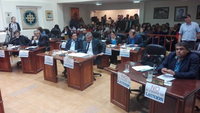 Concejales, solidarios con La Unión