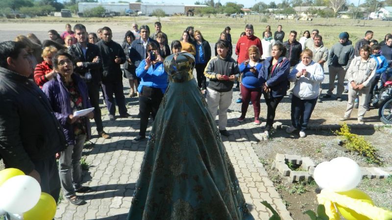 El CAPE se vistió de fiesta para recibir a la Madre del Valle