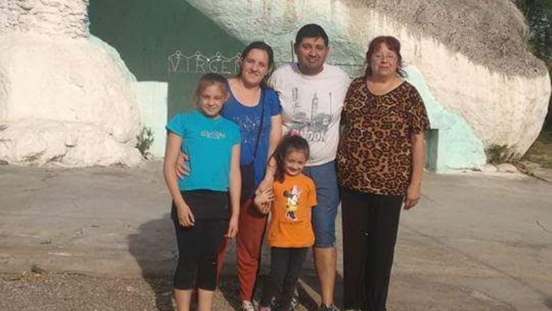 Casa de Piedra: repusieron imagen de la Virgen del Valle