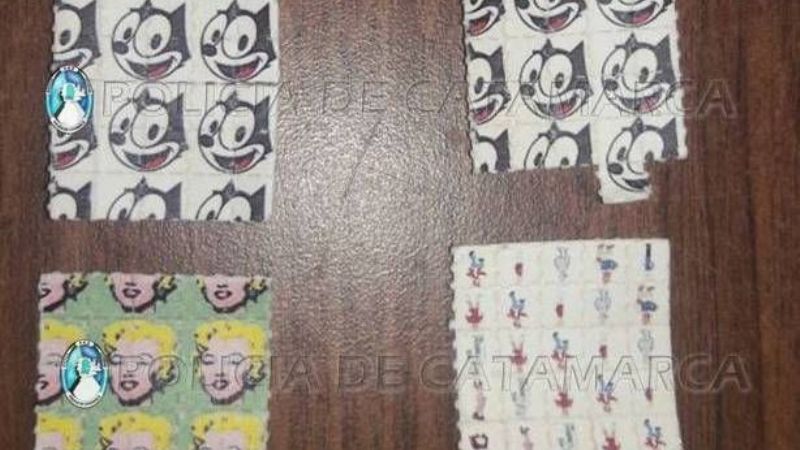 Detuvieron a una mujer con 400 dosis de LSD y ansiolíticos
