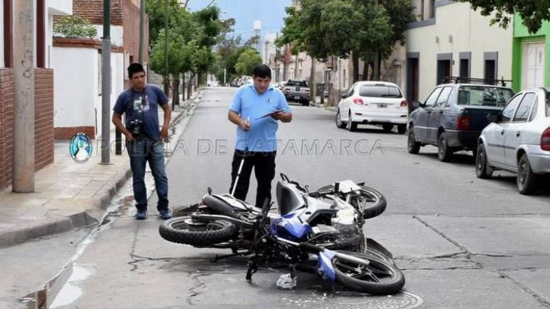 Persecución de película iniciada en Capayán terminó en el centro capitalino