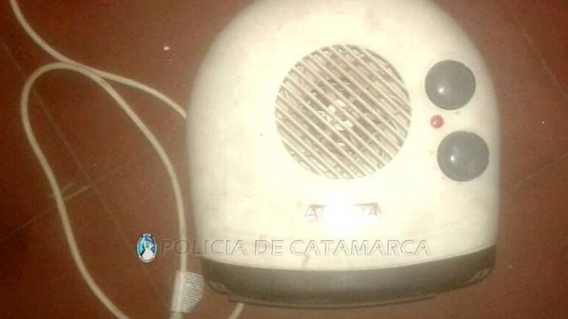 Aprehenden a un joven y secuestran un electrodoméstico robado