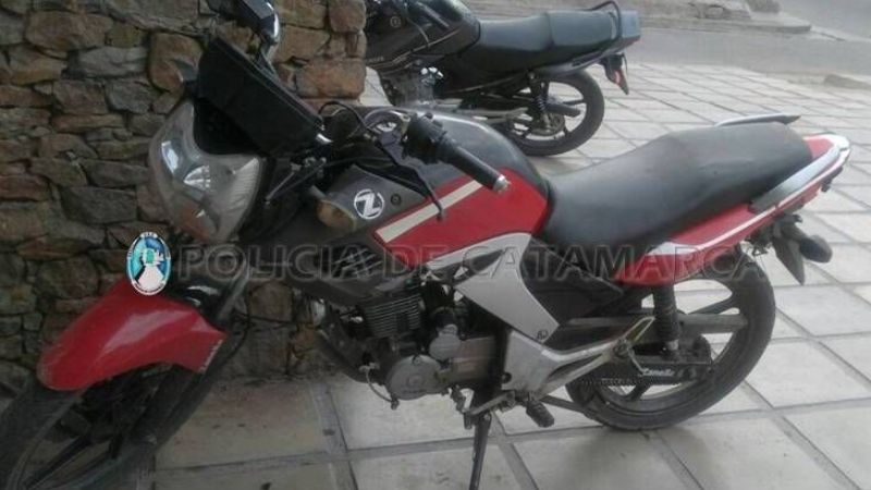 Secuestran una moto con la numeración adulterada