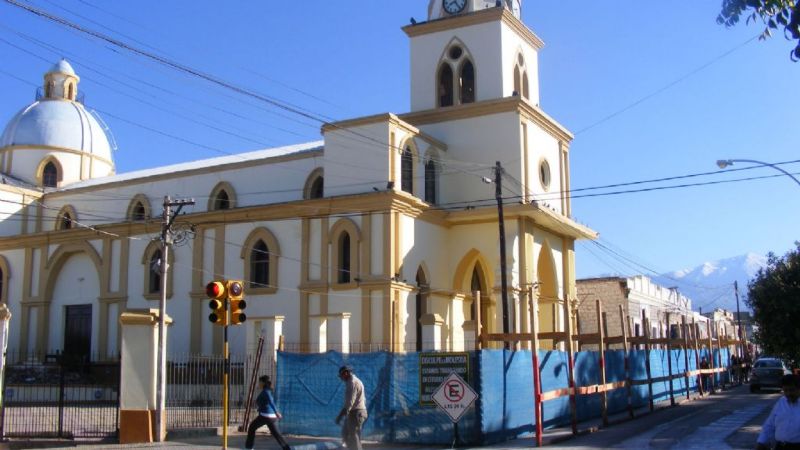 Por falta de envíos de fondos de Nación, la obra Iglesia se paralizó