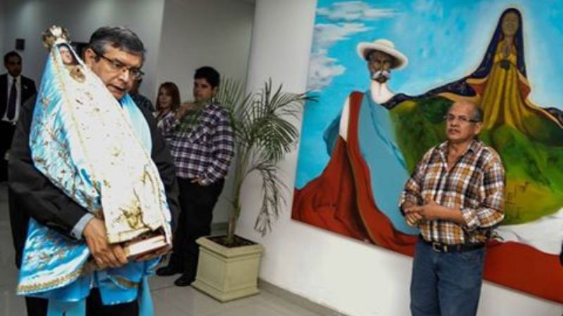 La Morena Virgen del Valle visita la Legislatura