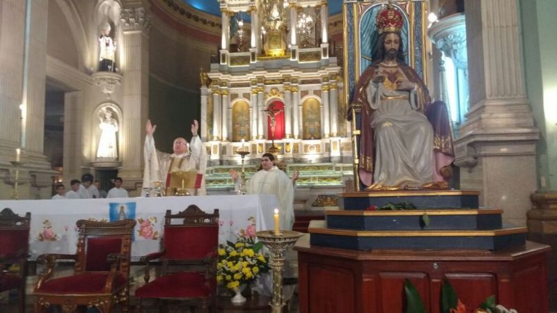 Oficializan a nuevos miembros de la Acción Católica en la Fiesta de Cristo Rey