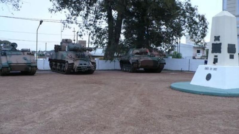 Intentó robar un tanque de guerra en Entre Ríos