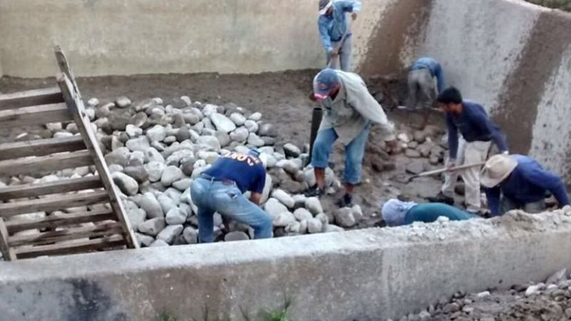 La DASI trabaja en la planta potabilizadora de Pomán