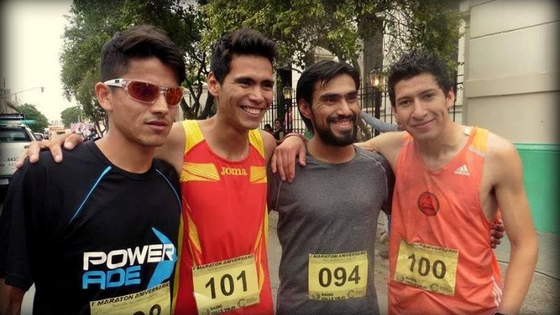 Fabricius y Dovichi ganaron la entusiasta Maratón de radio Valle Viejo
