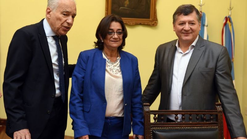 Lucía recibió a Cormillot