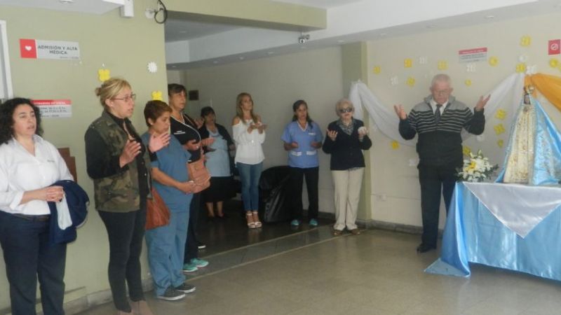 La imagen peregrina de la Virgen del Valle visita IGOM