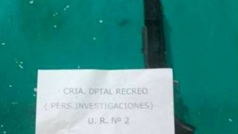 Secuestran elementos robados en Recreo