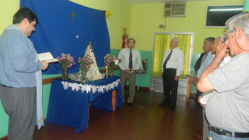 La Imagen de la Virgen del Valle peregrina por las Comisarías del Valle Central