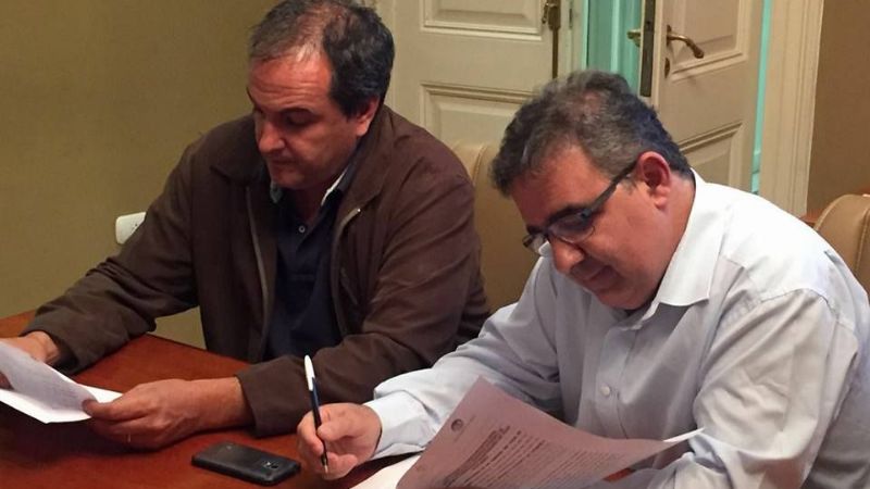 Jalil y la ADEC firmaron convenio para fortalecer kioscos y despensas