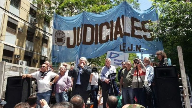 Judiciales convocan a un paro nacional en defensa del fuero de trabajo