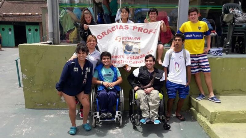Podios de Deporte Adaptado en Nacional de natación