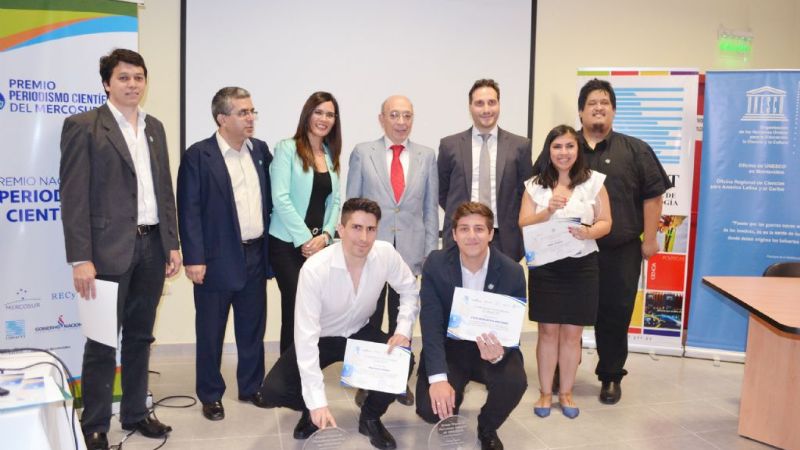 Se entregó el Primer Premio de Periodismo Científico del MERCOSUR